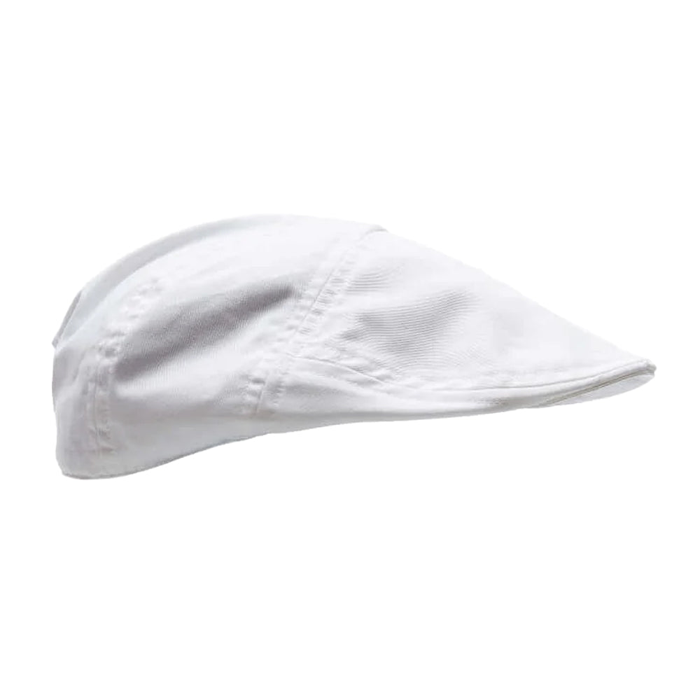 White - Side - Mascot Food & Care Flat Cap