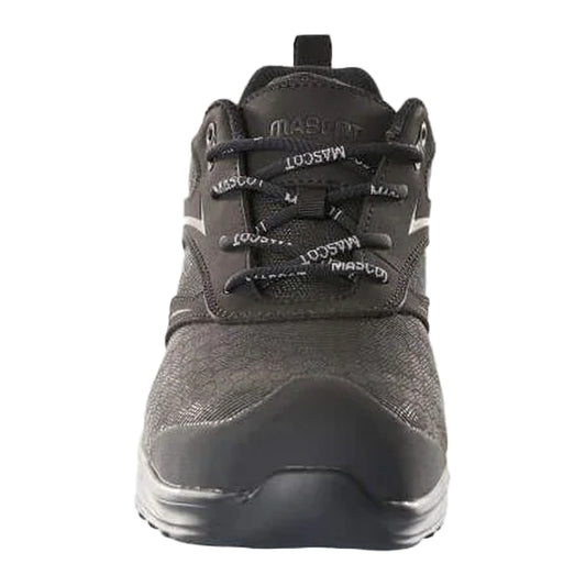 Black - Front - Mascot Mens Footwear Carbon Leather Safety Shoes