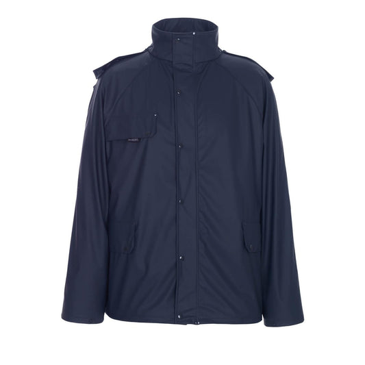 Navy - Front - Mascot Mens Waterford Aqua Waterproof Jacket