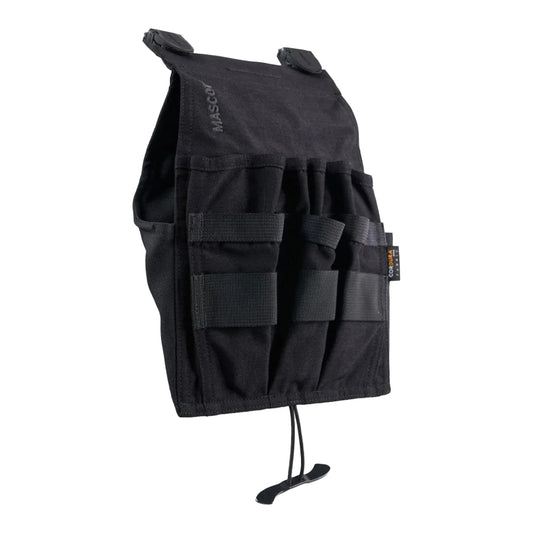 Black - Front - Mascot Customised Electrician Holster Bag