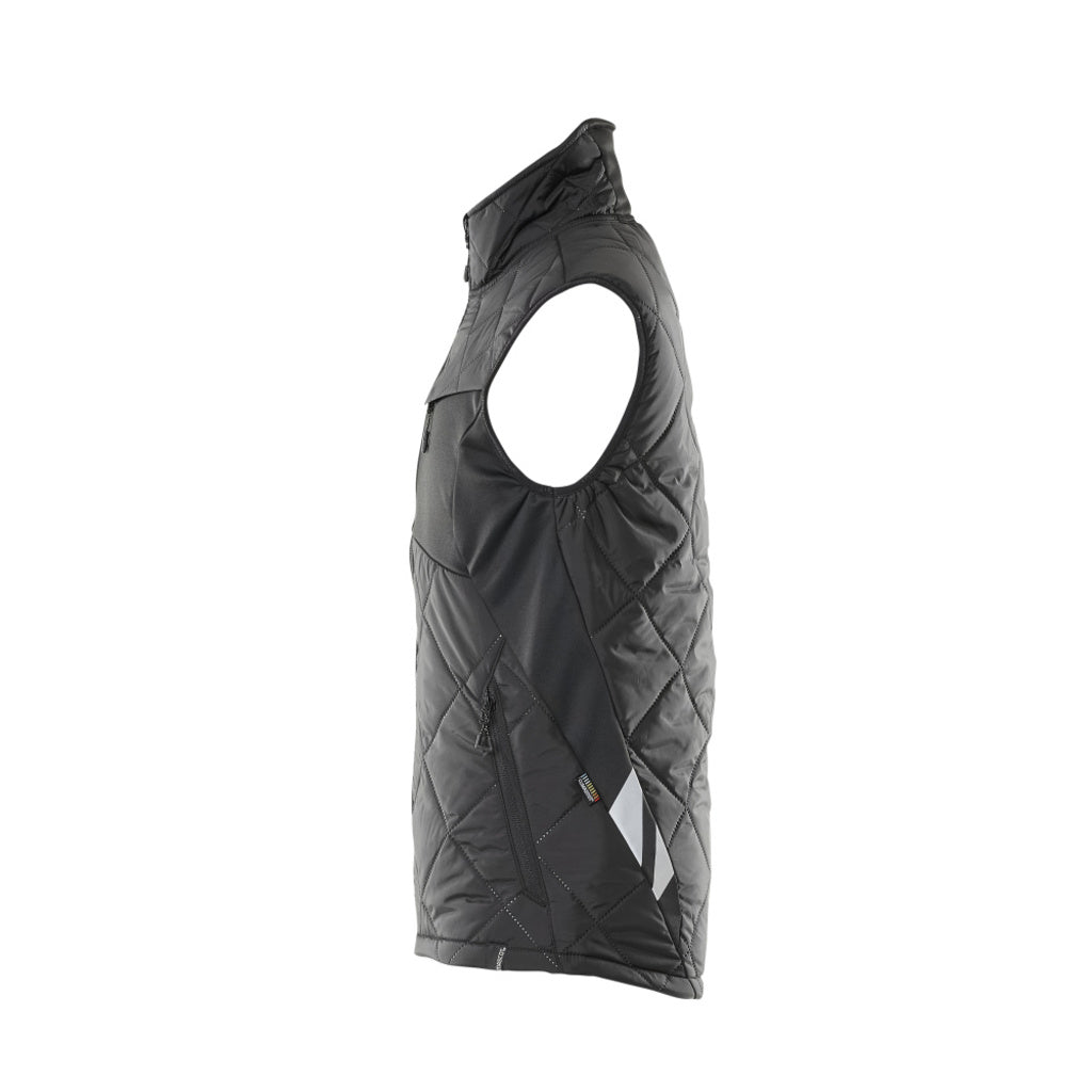 Black - Lifestyle - Mascot Mens Accelerate Plain Winter Gilet