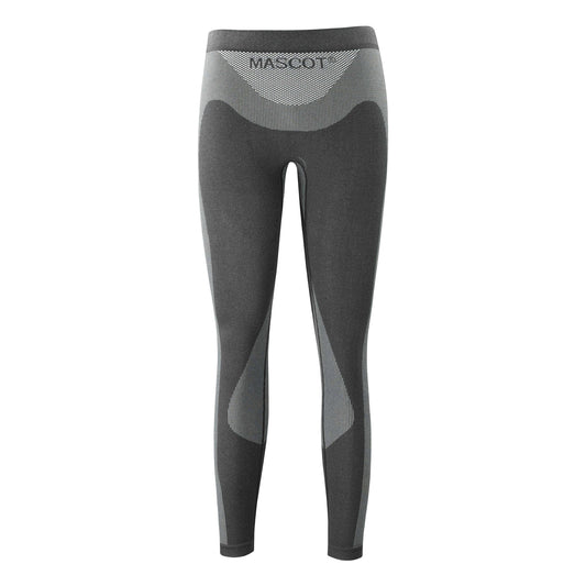 Black - Front - Mascot Unisex Adult Crossover Pori Base Layer Bottoms