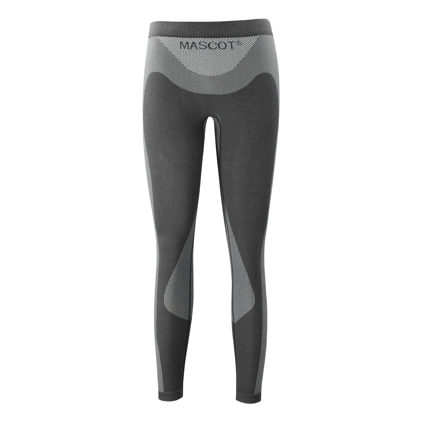 Black - Front - Mascot Unisex Adult Crossover Pori Base Layer Bottoms