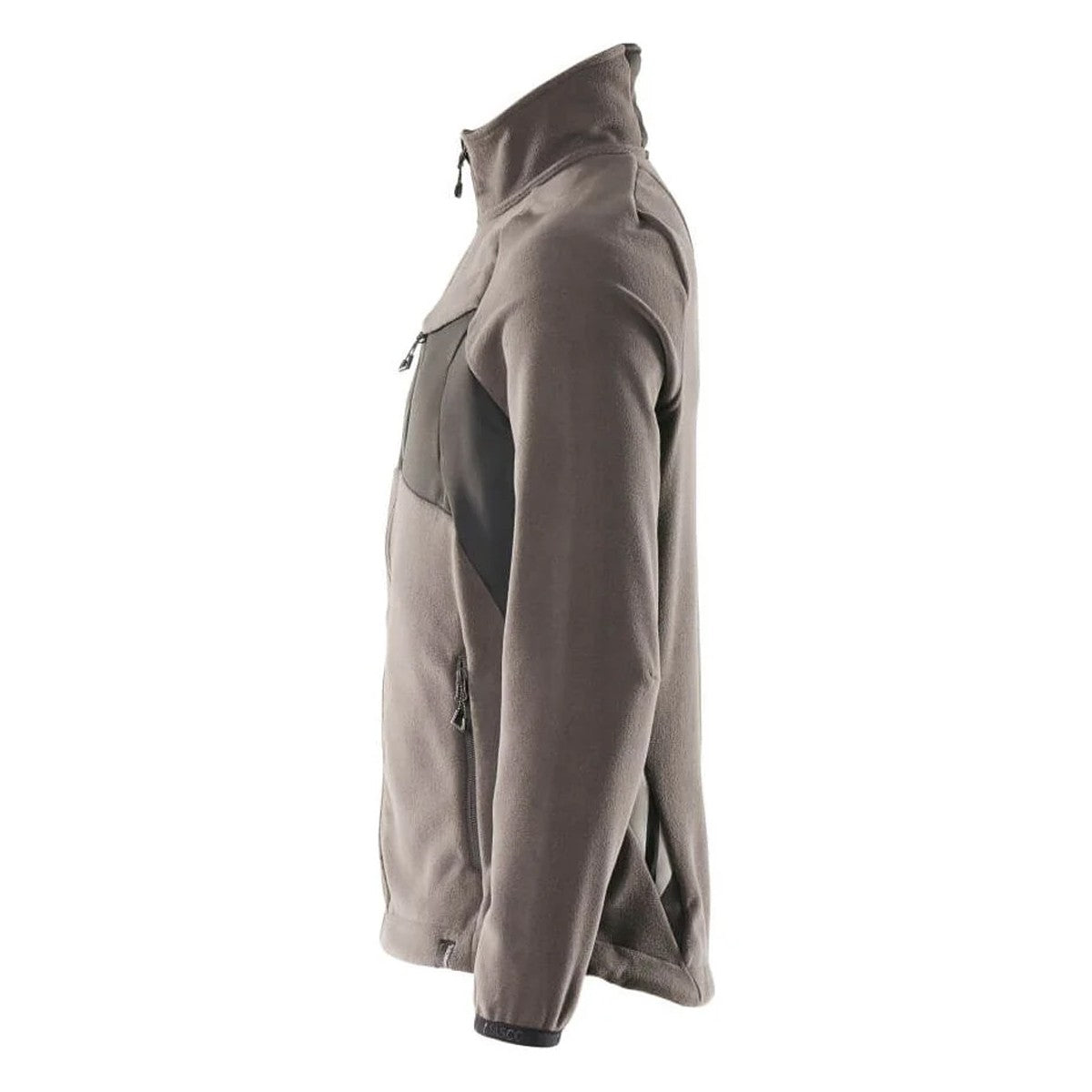 Dark Anthracite-Black - Side - Mascot Mens Accelerate Fleece Jacket