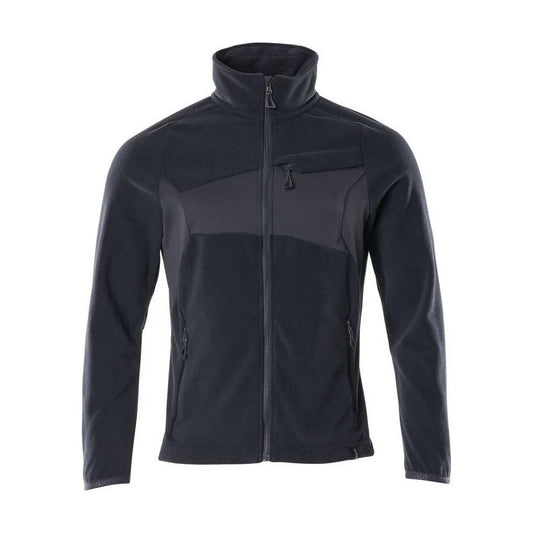 Dark Navy - Front - Mascot Mens Accelerate Fleece Jacket