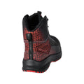 Black-Traffic Red - Back - Mascot Unisex Adult Footwear Accelerate Safety Boots
