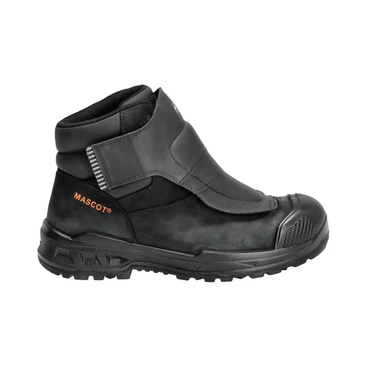 Black - Front - Mascot Mens Footwear Industry Nubuck Safety Boots