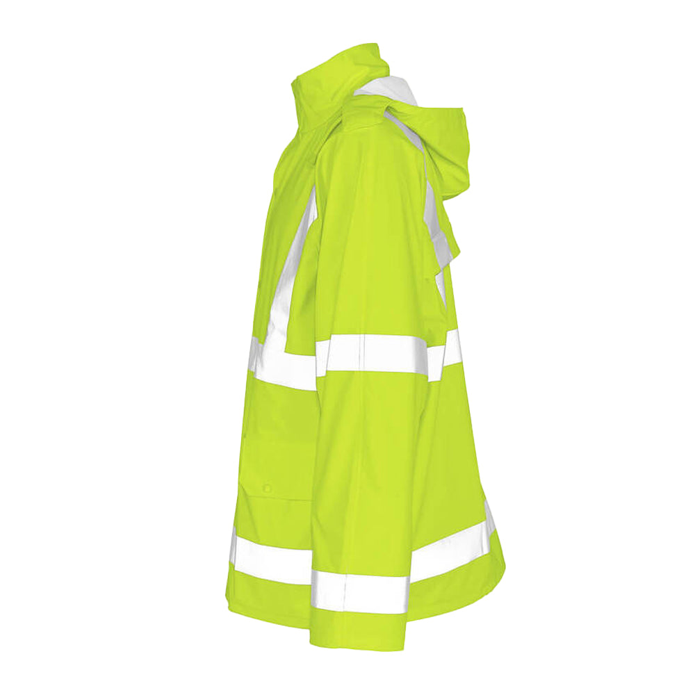 Hi Vis Yellow - Lifestyle - Mascot Mens Safe Aqua Rain Jacket