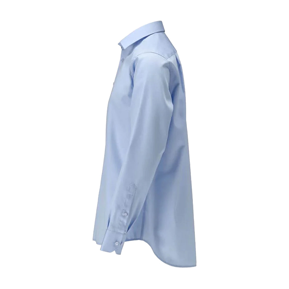 Light Blue - Side - Mascot Mens Frontline Poplin Modern Shirt