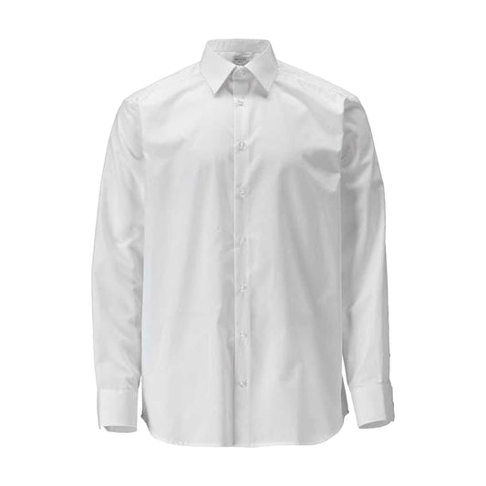 White - Front - Mascot Mens Frontline Poplin Shirt