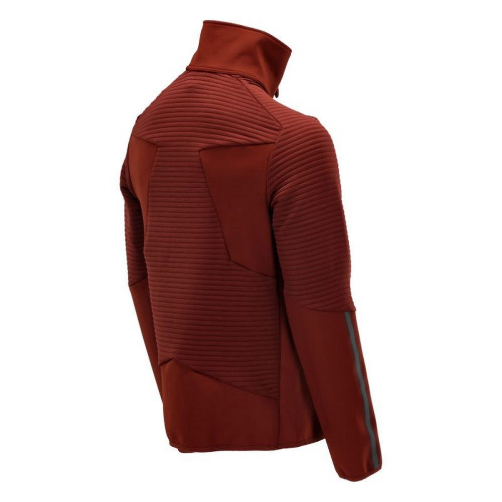 Autumn Red - Lifestyle - Mascot Mens Customised Striped Fleece Jacket