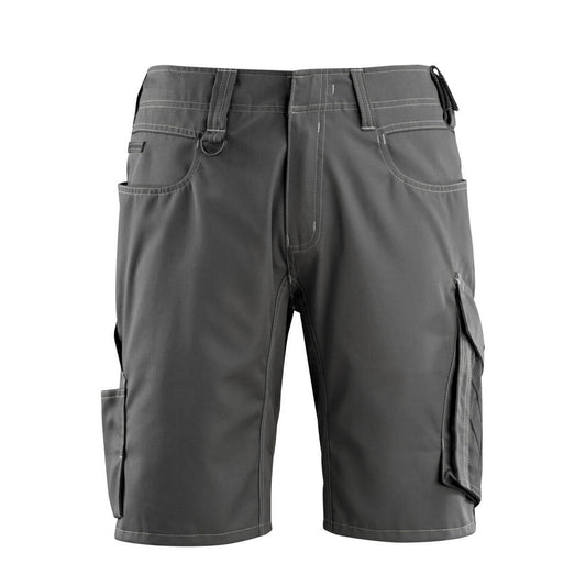 Dark Anthracite-Black - Front - Mascot Mens Unique Stuttgart Work Shorts