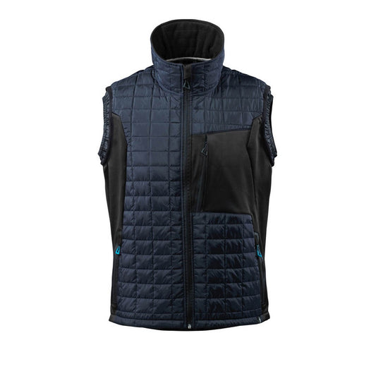Dark Navy-Black - Front - Mascot Mens Advanced Climascot Thermal Gilet