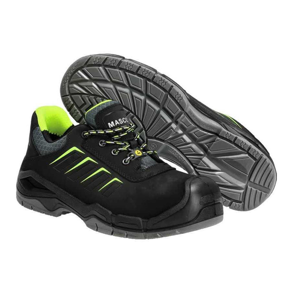 Black - Pack Shot - Mascot Unisex Adult Mont Blanc Nubuck Safety Shoes