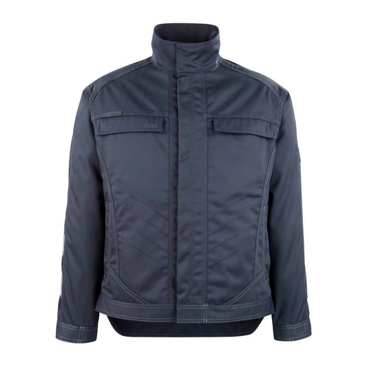 Dark Navy - Front - Mascot Mens Unique Mainz Work Jacket