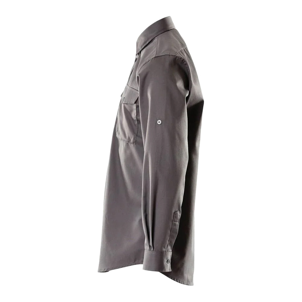 Dark Anthracite - Side - Mascot Mens Crossover Mesa Shirt