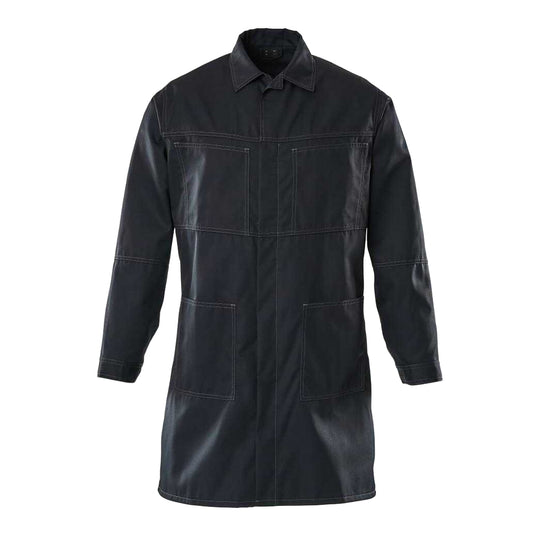 Dark Navy - Front - Mascot Unisex Adult Gladstone Light Long Work Tunic