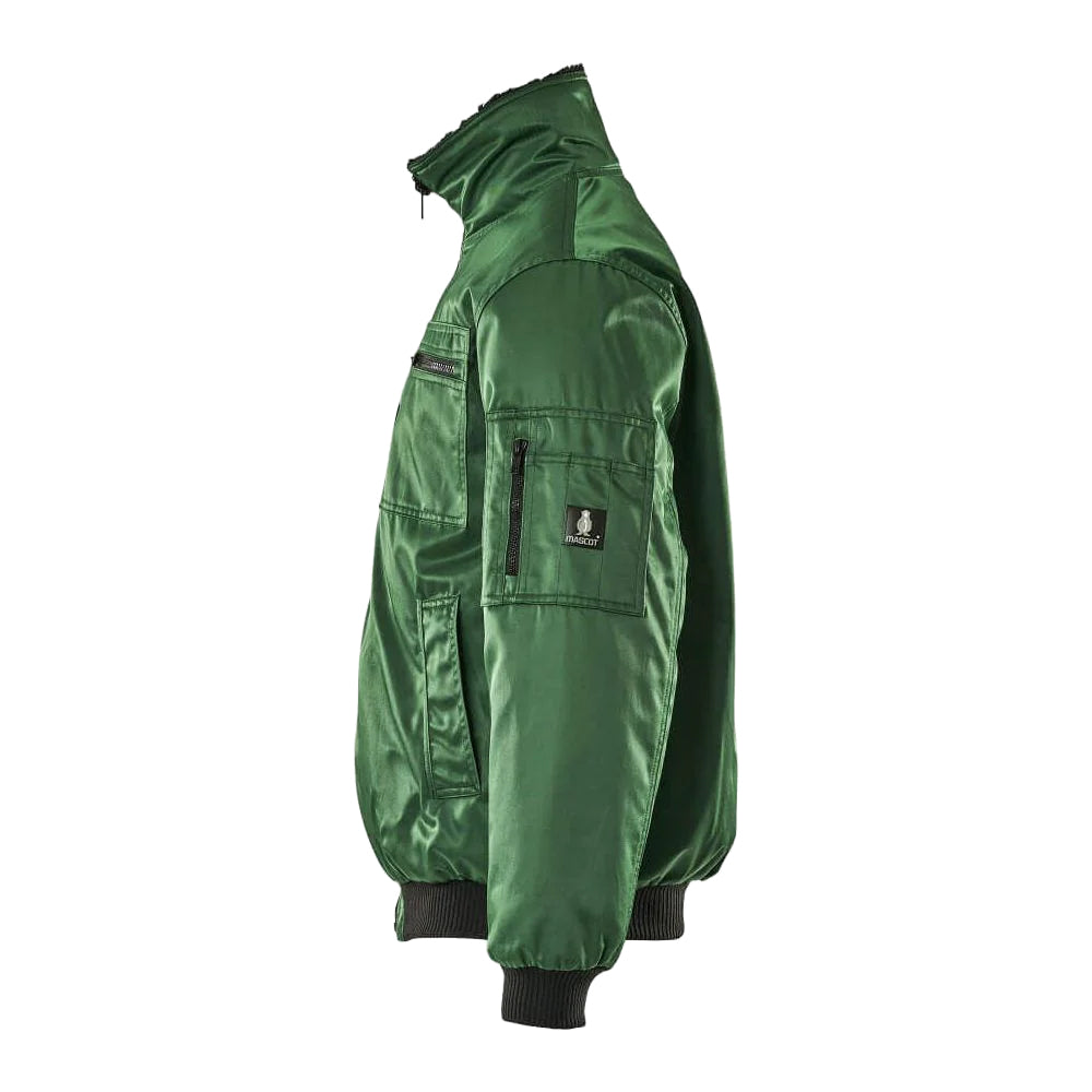 Green - Side - Mascot Mens Originals Alaska Pilot Jacket