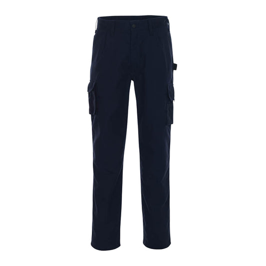 Navy - Front - Mascot Mens Hardwear Work Trousers