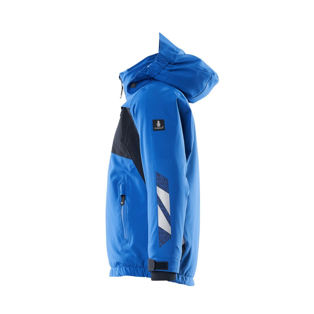 Azure Blue-Dark Navy - Lifestyle - Mascot Childrens-Kids Accelerate Winter Waterproof Jacket