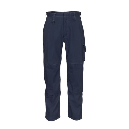 Dark Navy - Front - Mascot Mens Pittsburgh Knee Pad Pockets Work Trousers