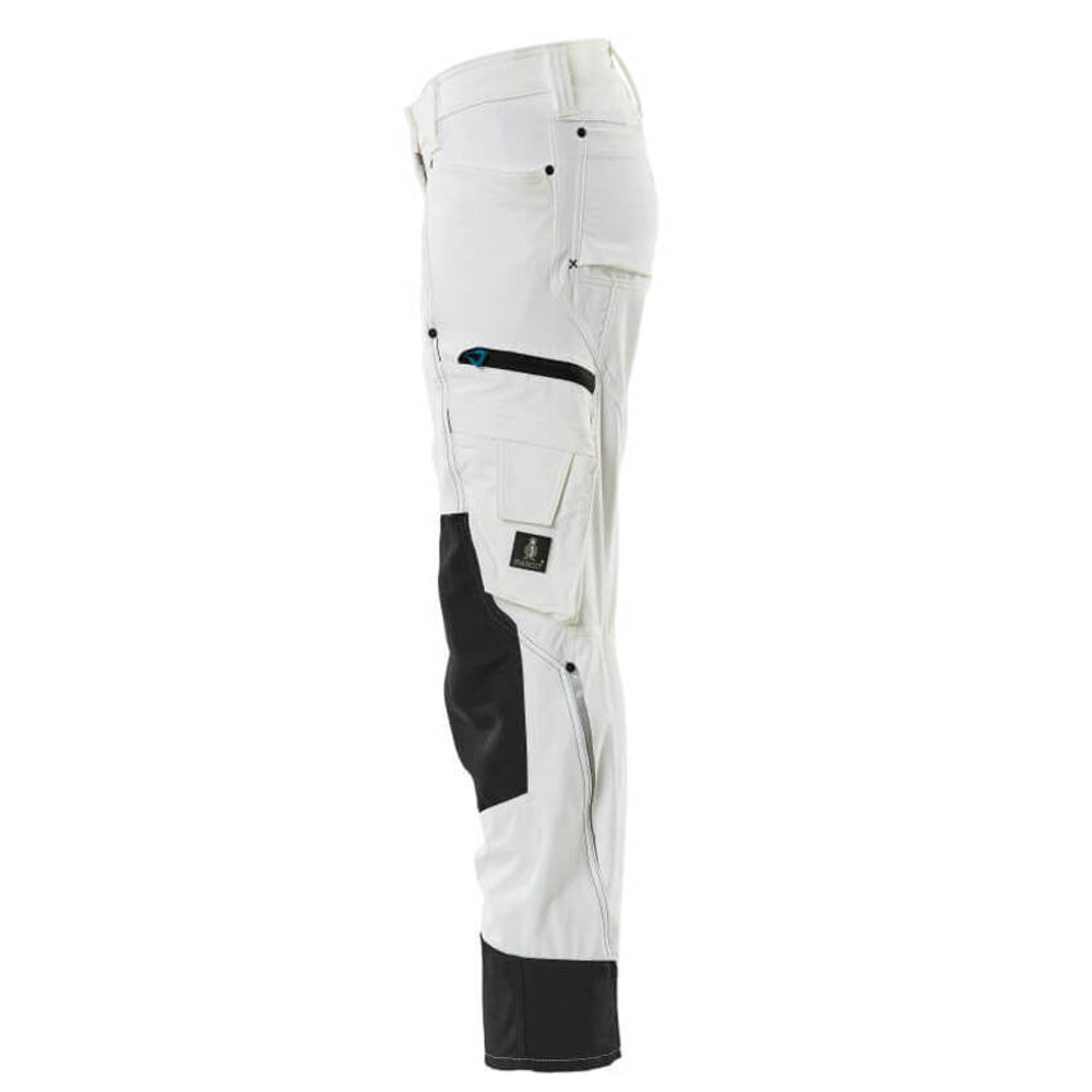 White - Lifestyle - Mascot Womens-Ladies Advanced Work Trousers