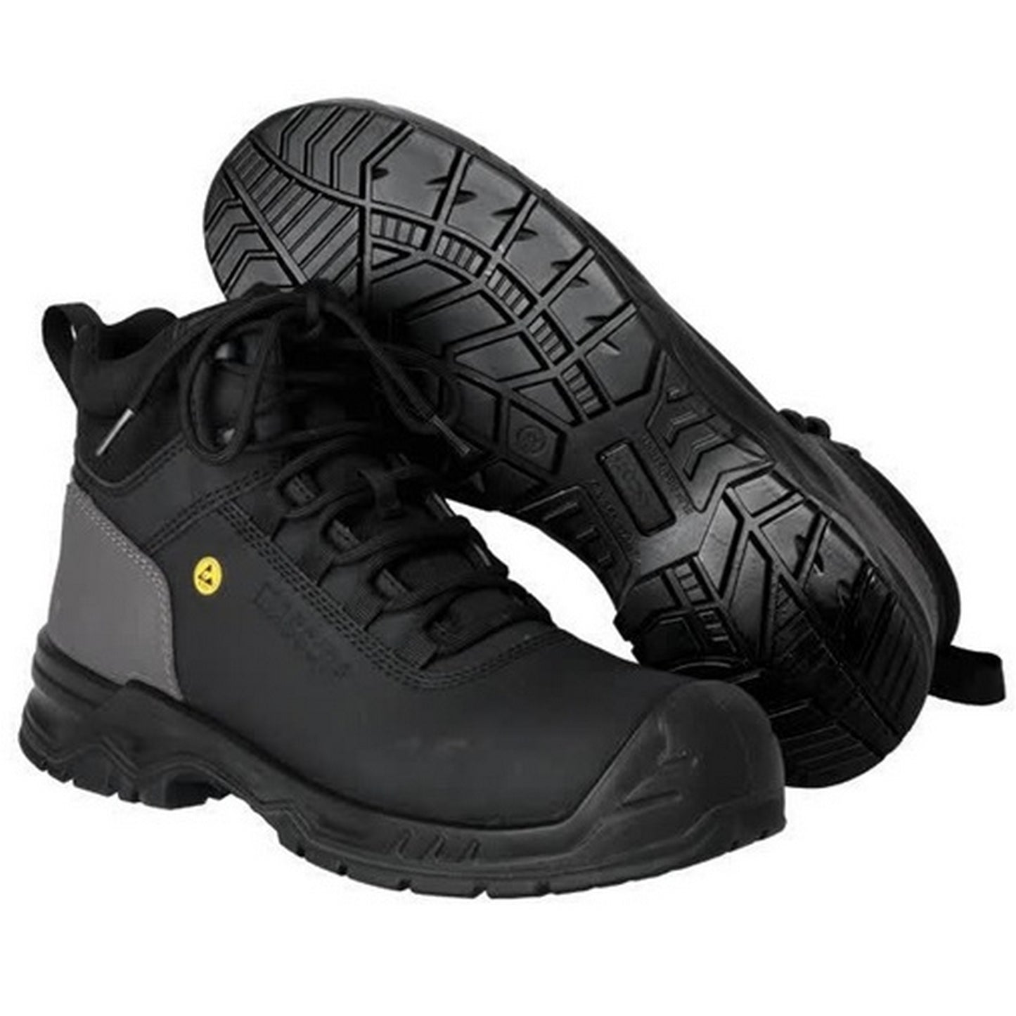 Black - Lifestyle - Mascot Unisex Adult Footwear Classic Safety Boots