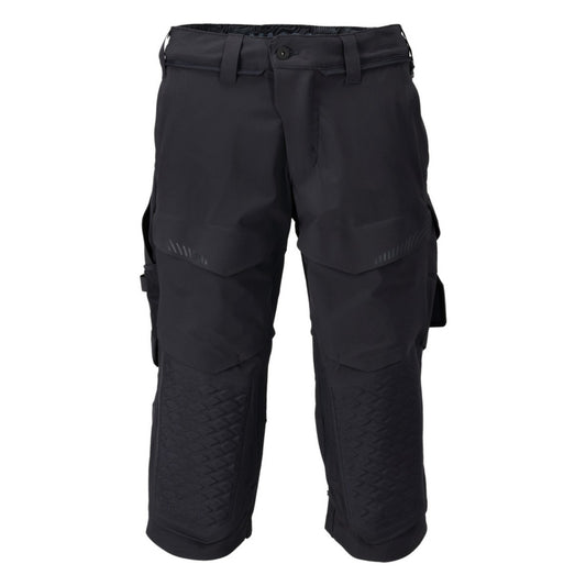 Dark Navy - Front - Mascot Mens Customised Knee Pad Work Trousers