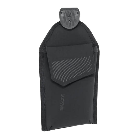 Black - Front - Mascot Customised Phone Pouch