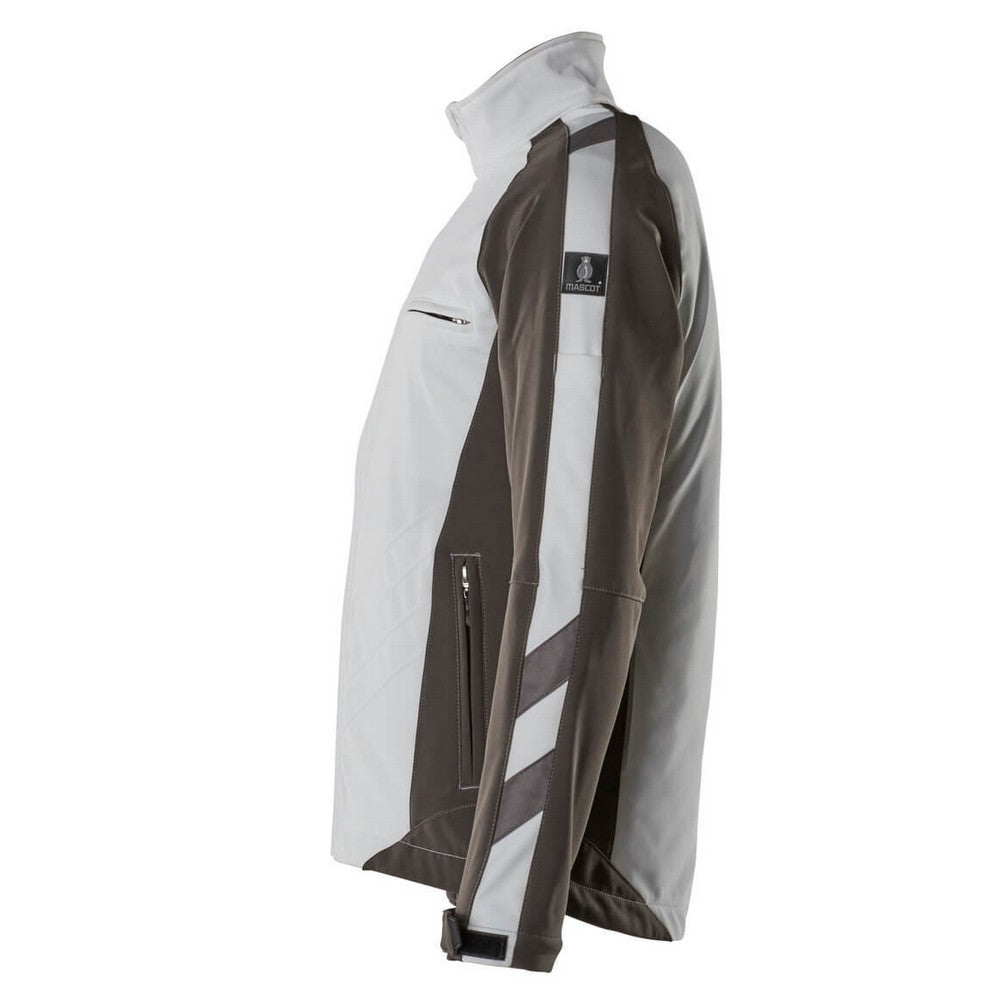White-Dark Anthracite - Lifestyle - Mascot Mens Unique Dresden Soft Shell Jacket