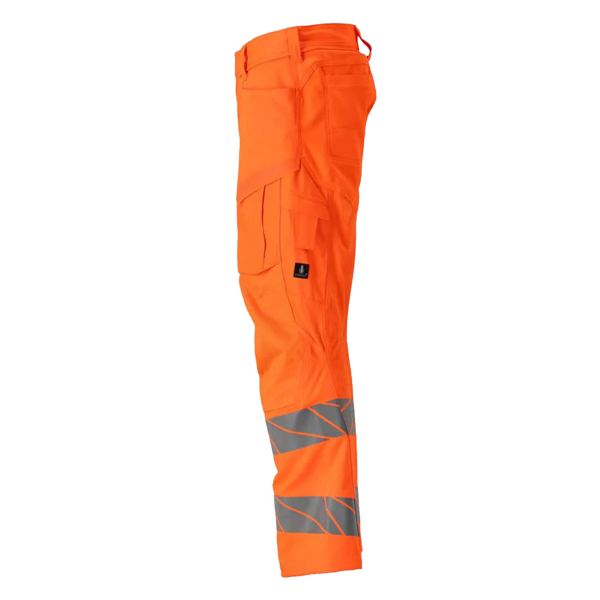 Hi Vis Orange - Lifestyle - Mascot Mens Accelerate Safe Hi-Vis Knee Pad Pockets Work Trousers