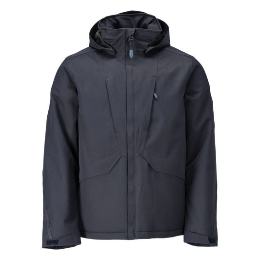 Dark Navy - Front - Mascot Mens Customised Winter Jacket