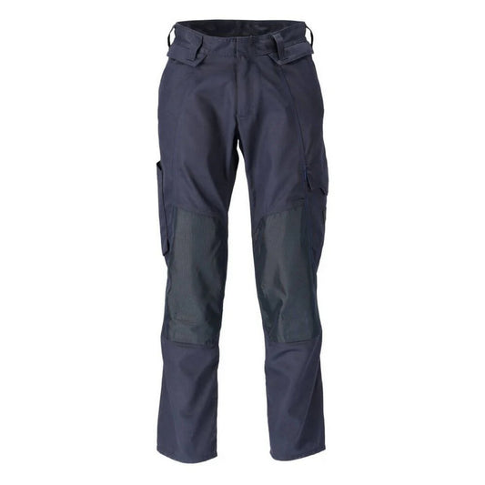 Dark Navy - Front - Mascot Mens Accelerate Knee Pad Pockets Trousers