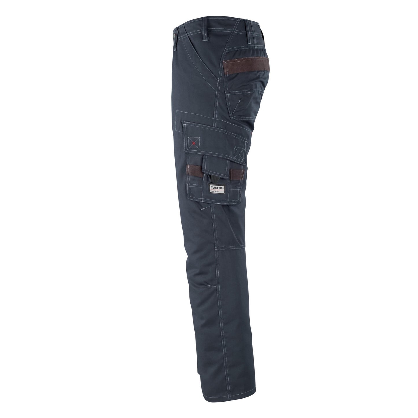 Dark Navy - Lifestyle - Mascot Mens Rhodos Frontline Reflection Work Trousers