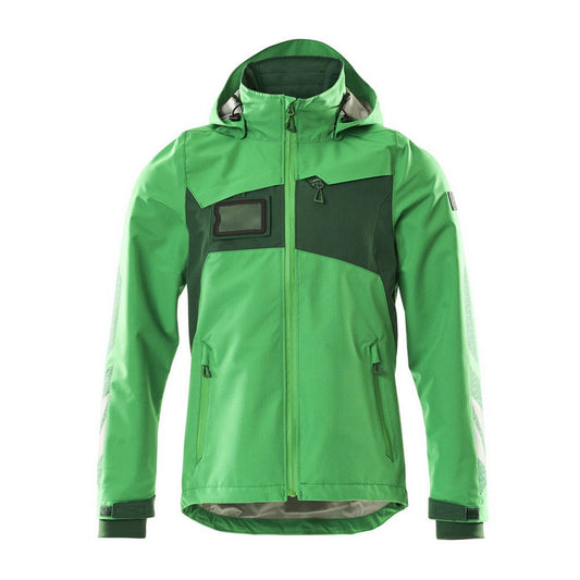 Grass Green-Green - Front - Mascot Mens Accelerate Soft Shell Jacket