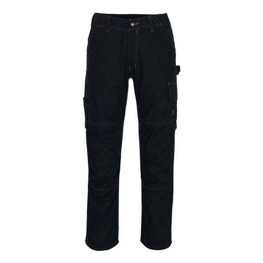 Dark Navy - Front - Mascot Mens Faro Young Work Trousers