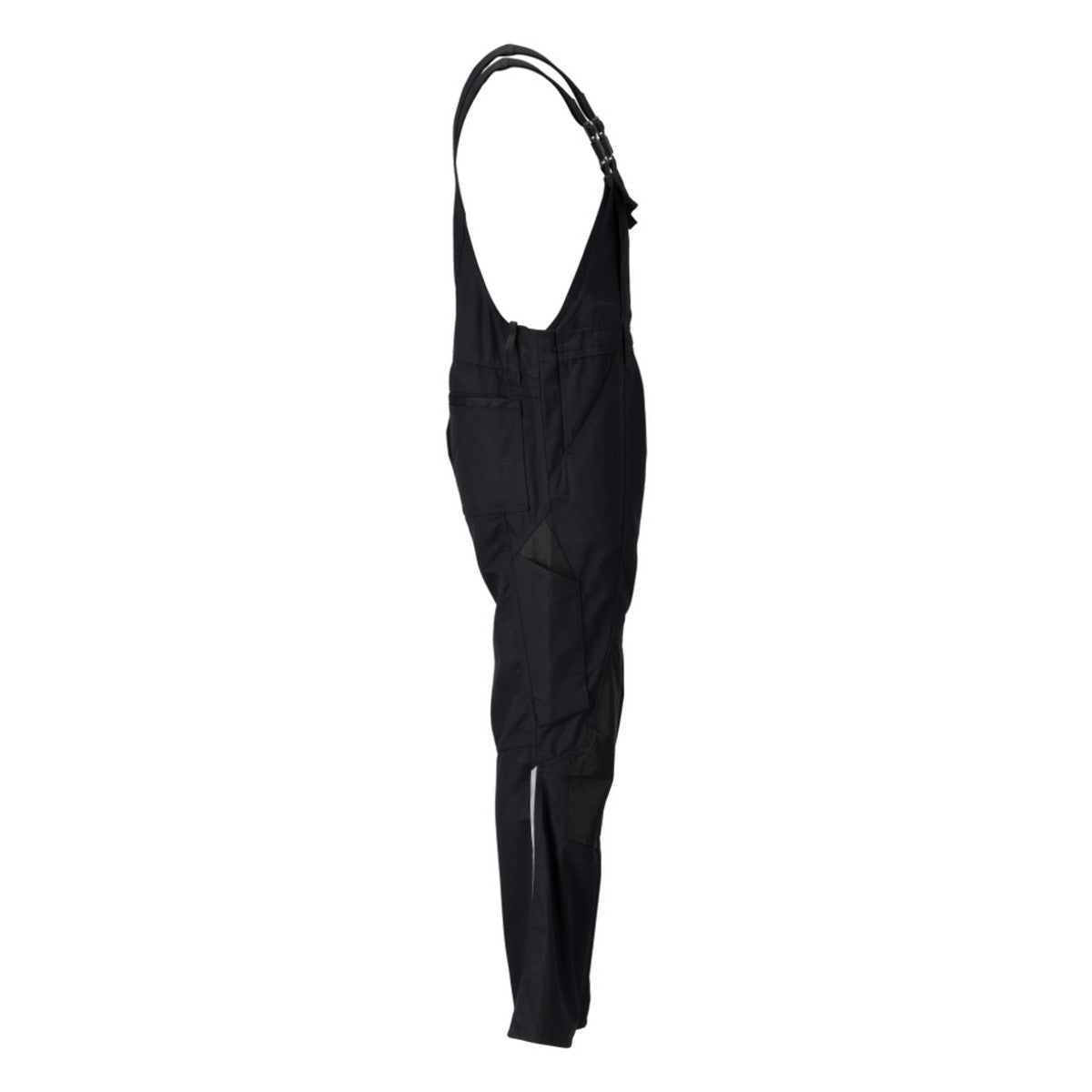 Black - Lifestyle - Mascot Mens Accelerate Knee Pad Pockets Bib And Brace Trouser