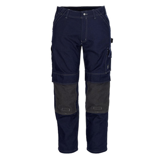 Navy - Front - Mascot Mens Lerida Work Trousers