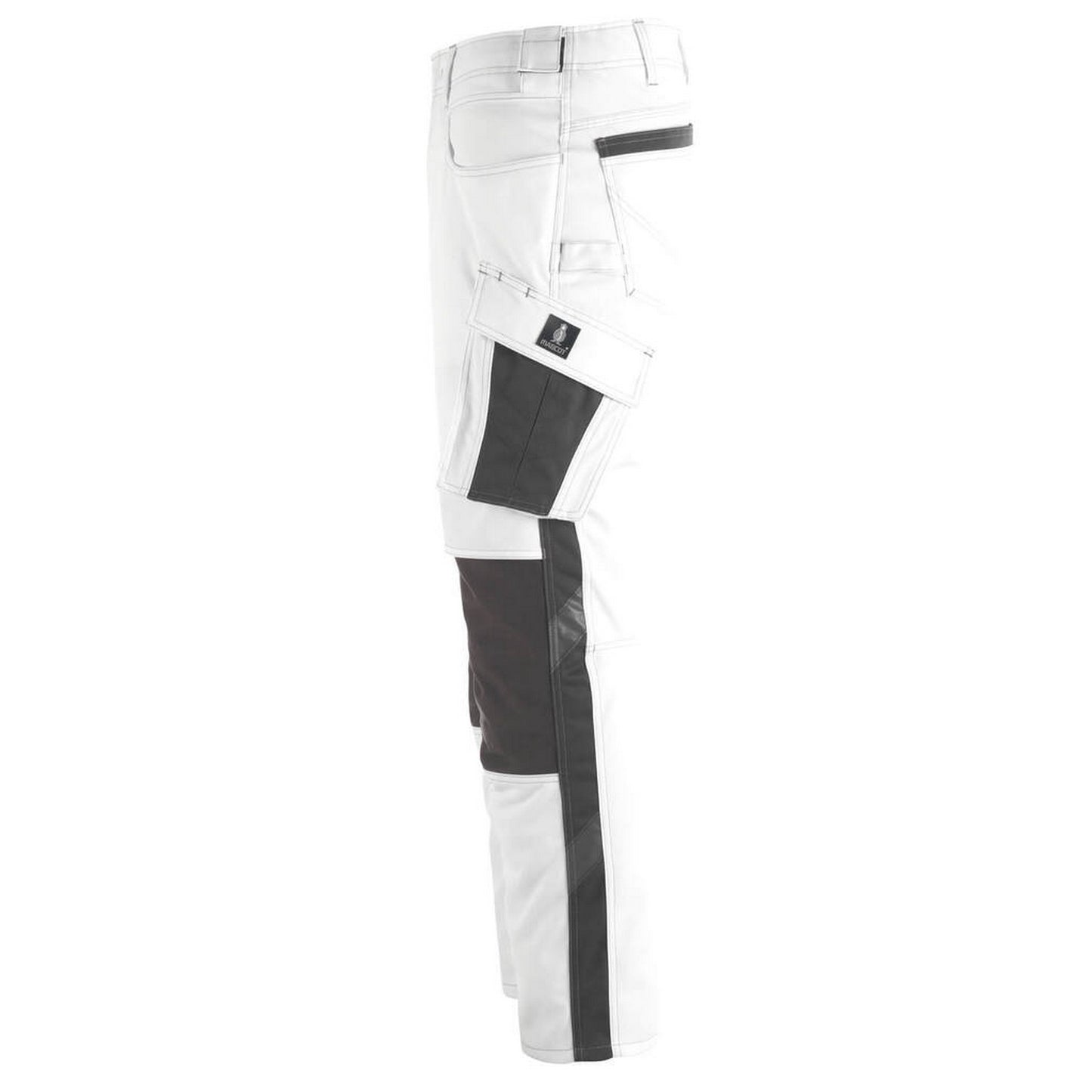 White-Dark Anthracite - Lifestyle - Mascot Mens Unique Erlangen Work Trousers