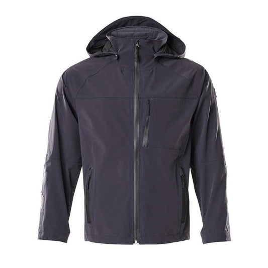 Dark Navy - Front - Mascot Mens Unique Shell Jacket