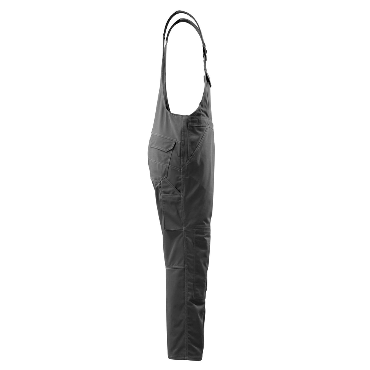 Dark Anthracite - Lifestyle - Mascot Mens Industry Lowell Long Bib And Brace Overall