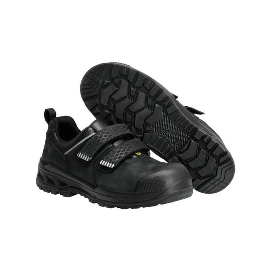 Black - Front - Mascot Mens Industry Safety Shoes