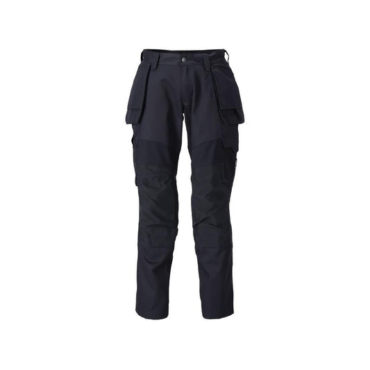 Dark Navy - Front - Mascot Mens Accelerate Holster Pocket Trousers