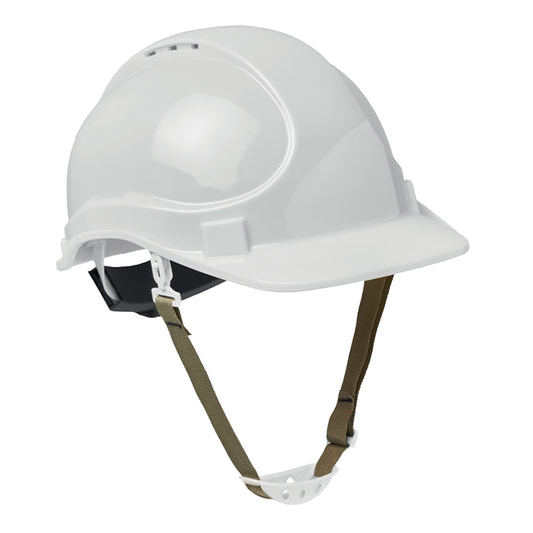 White - Front - MidOcean Helm ABS Plastic Safety Helmet