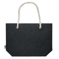 Stone Grey - Back - MidOcean Feltsea RPET Felt Beach Shopper Bag