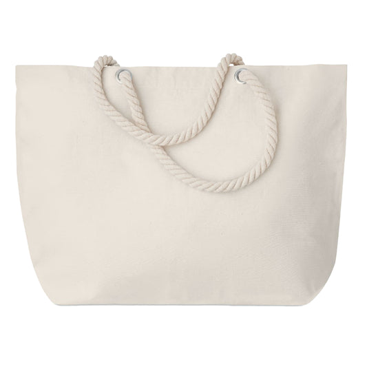 Beige - Front - MidOcean Menorca Beach Shopper Bag