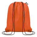 Orange - Front - MidOcean Shooppet RPET 190T Drawstring Bag