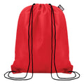 Red - Front - MidOcean Shooppet RPET 190T Drawstring Bag