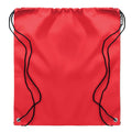 Red - Back - MidOcean Shooppet RPET 190T Drawstring Bag