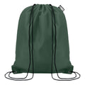 Dark Green - Front - MidOcean Shooppet RPET 190T Drawstring Bag